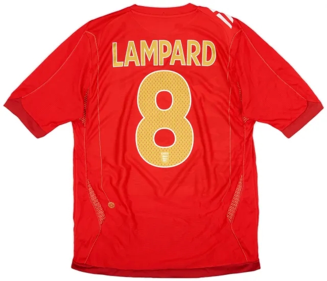 Umbro 2006-08 England Away Shirt Lampard #8 - 6/10 - (M)