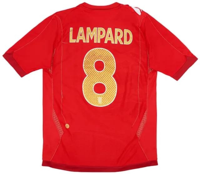 Umbro 2006-08 England Away Shirt Lampard #8 - 5/10 - (S)