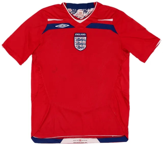 Umbro 2008-10 England Away Shirt - 6/10 - (L)