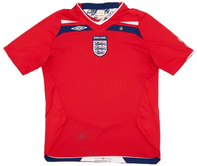 Umbro 2008-10 England Away Shirt - 5/10 - (L)