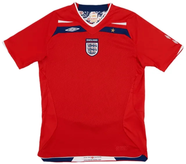Umbro 2008-10 England Away Shirt - 9/10 - (XL.Boys)
