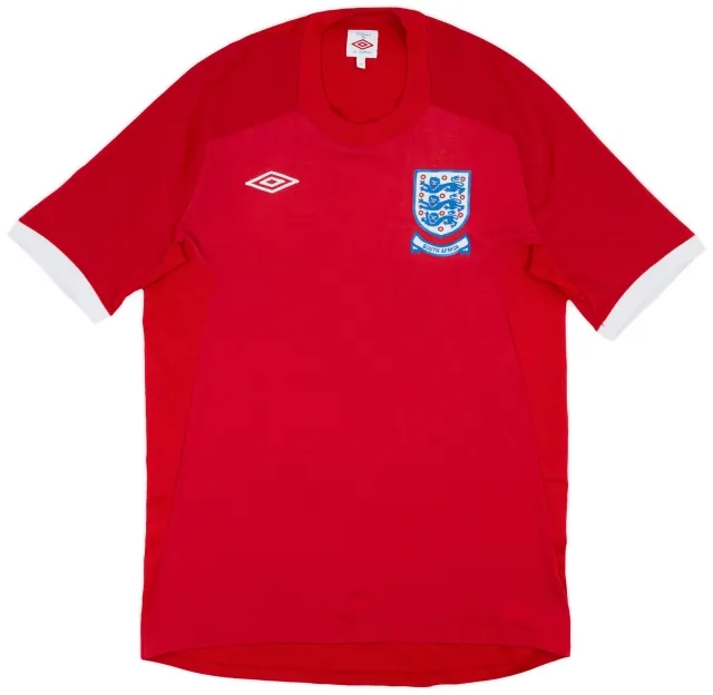 Umbro 2010-11 England 'South Africa' Away Shirt - 9/10 - (L)