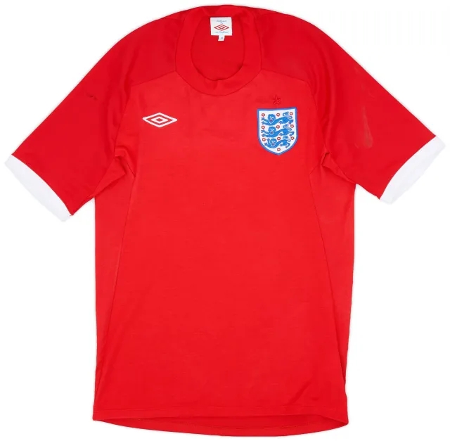 Umbro 2010-11 England Away Shirt - 8/10 - (M)