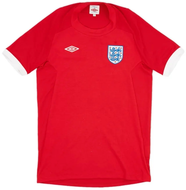 Umbro 2010-11 England Away Shirt - 6/10 - (XL.Boys)