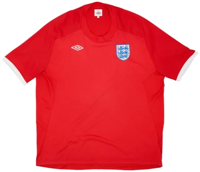 Umbro 2010-11 England Away Shirt - 9/10 - (3XL)