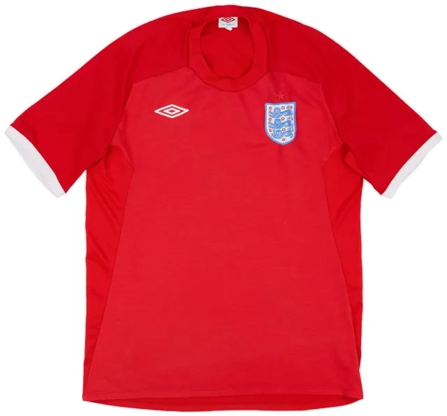 Umbro 2010-11 England 'South Africa' Away Shirt - 8/10 - (L)