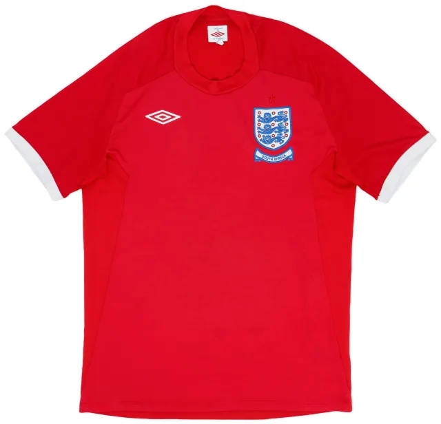 Umbro 2010-11 England Away Shirt - 8/10 - (L)