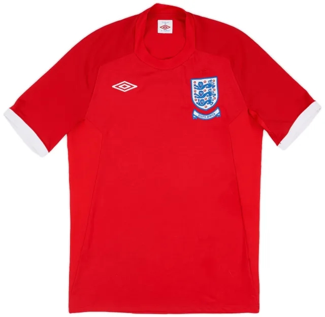 Umbro 2010-11 England 'South Africa' Away Shirt - 8/10 - (M)