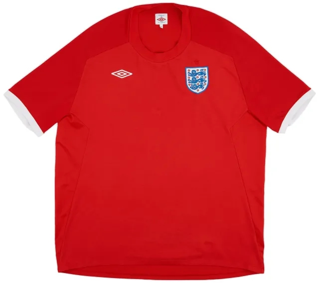 Umbro 2010-11 England Away Shirt - 8/10 - (3XL)