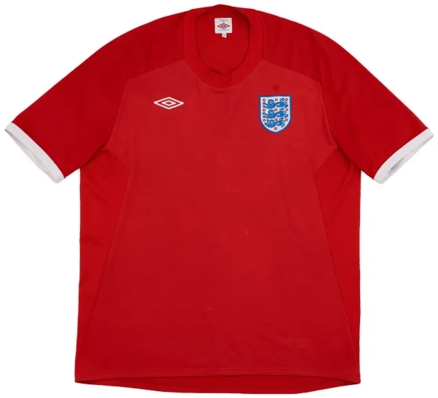 Umbro 2010-11 England Away Shirt - 7/10 - (XXL)