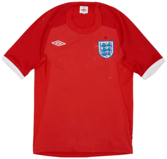 Umbro 2010-11 England Away Shirt - 5/10 - (S)