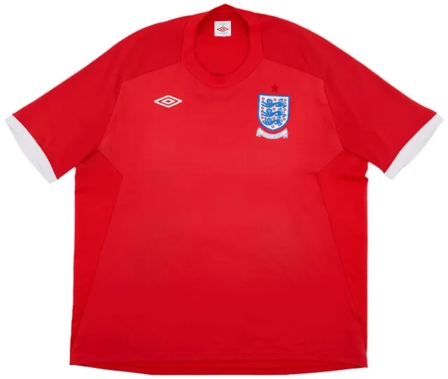 Umbro 2010-11 England Away Shirt - 7/10 - (3XL)