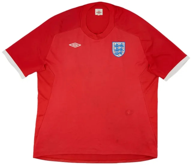 Umbro 2010-11 England Away Shirt - 5/10 - (3XL)