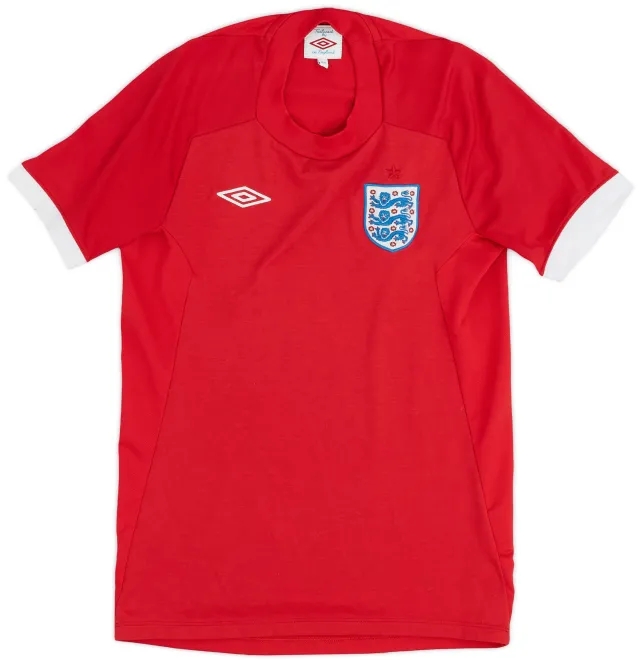 Umbro 2010-11 England Away Shirt - 7/10 - (L.Boys)