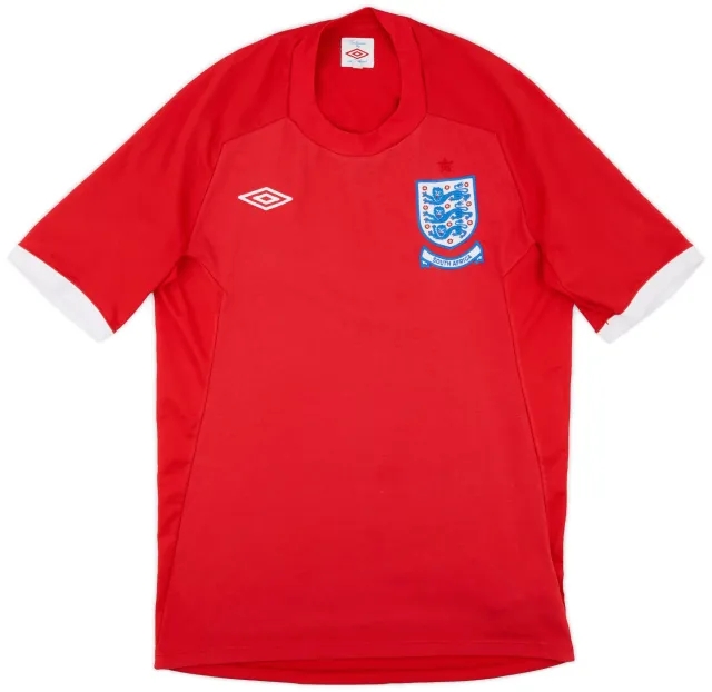 Umbro 2010-11 England Away Shirt - 8/10 - (M)