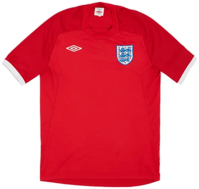 Umbro 2010-11 England Away Shirt - 9/10 - (M)