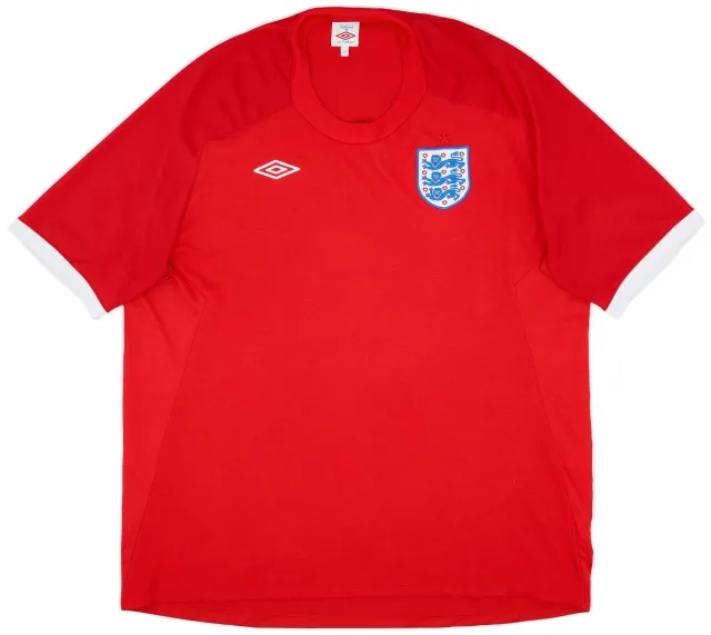 Umbro 2010-11 England Away Shirt - 8/10 - (3XL)