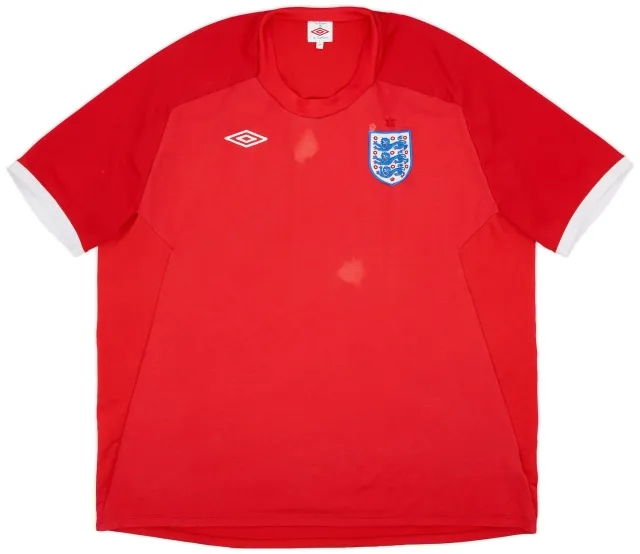 Umbro 2010-11 England Away Shirt - 6/10 - (3XL)