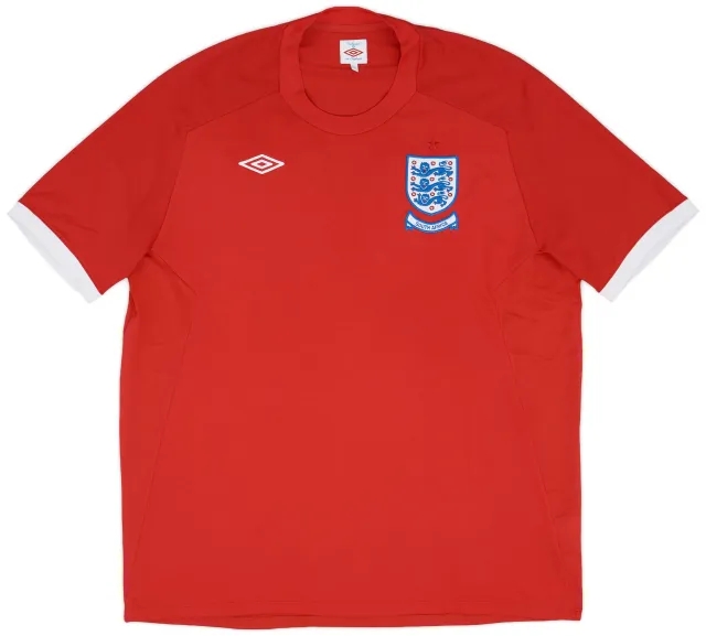 Umbro 2010-11 England Away Shirt - 8/10 - (3XL)