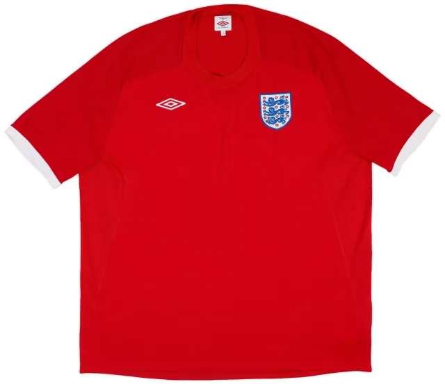 Umbro 2010-11 England Away Shirt - 9/10 - (3XL)