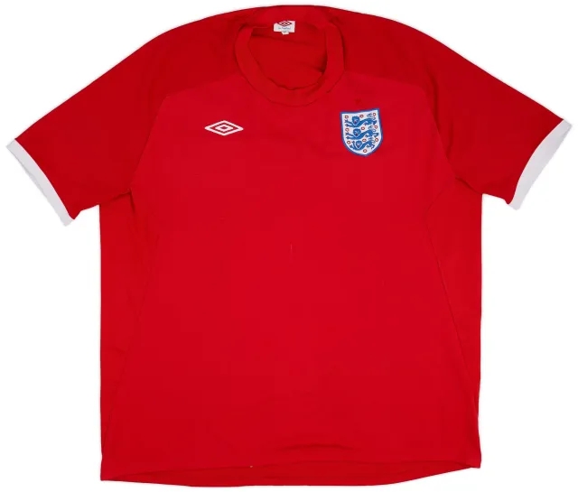 Umbro 2010-11 England Away Shirt - 8/10 - (3XL)