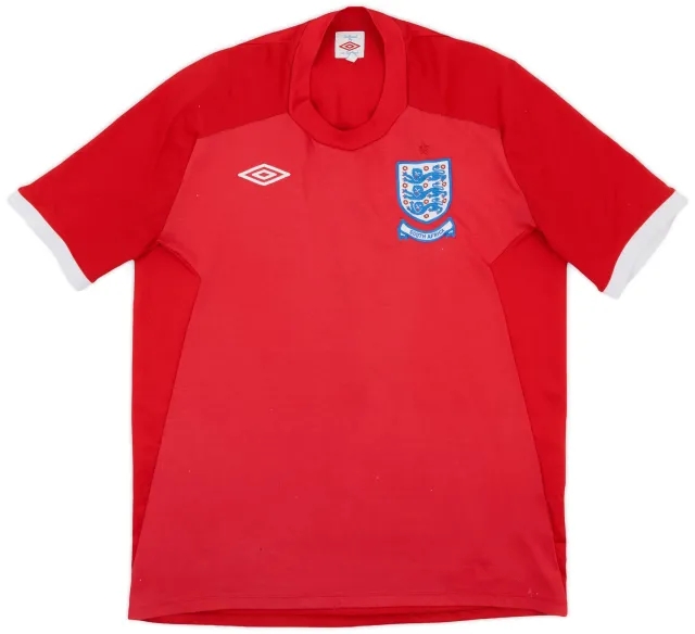 Umbro 2010-11 England 'South Africa' Away Shirt - 5/10 - (L)