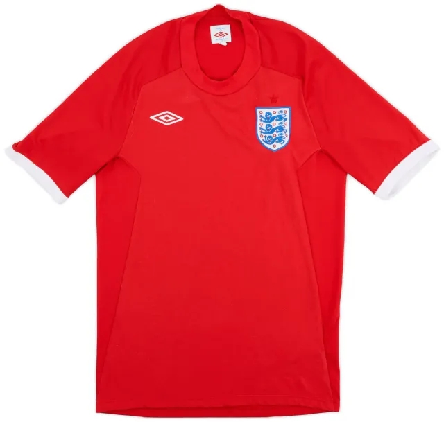 Umbro 2010-11 England Away Shirt - 8/10 - (M)