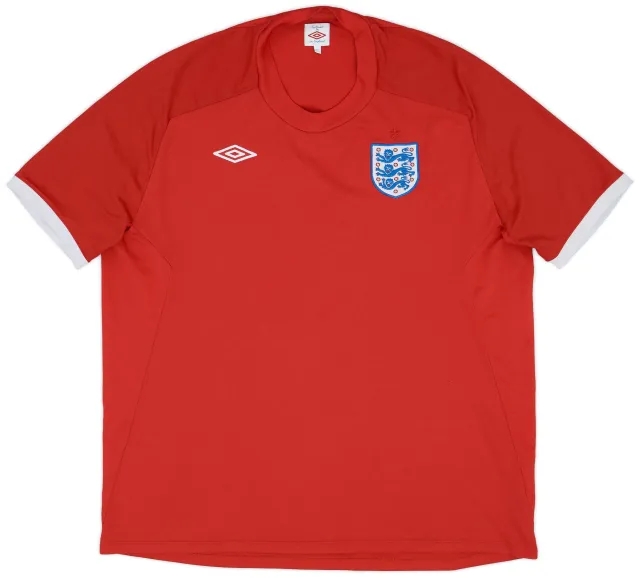 Umbro 2010-11 England Away Shirt - 9/10 - (3XL)