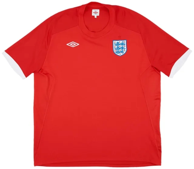 Umbro 2010-11 England Away Shirt - 9/10 - (3XL)