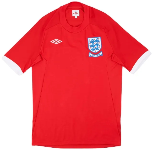 Umbro 2010-11 England 'South Africa' Away Shirt - 9/10 - (M)