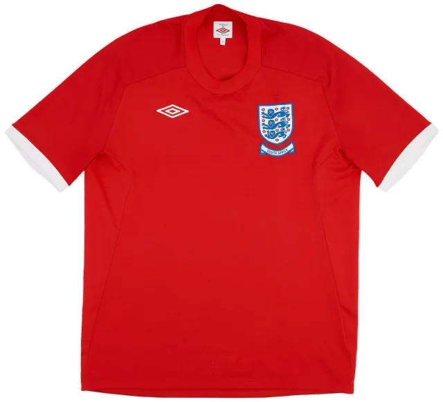 Umbro 2010-11 England Away Shirt - 8/10 - (L)