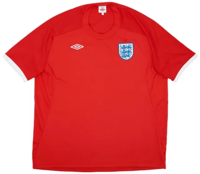 Umbro 2010-11 England Away Shirt - 9/10 - (3XL)
