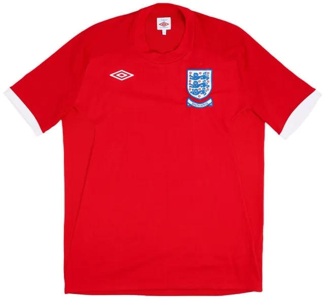 Umbro 2010-11 England 'South Africa' Away Shirt - 9/10 - (L)