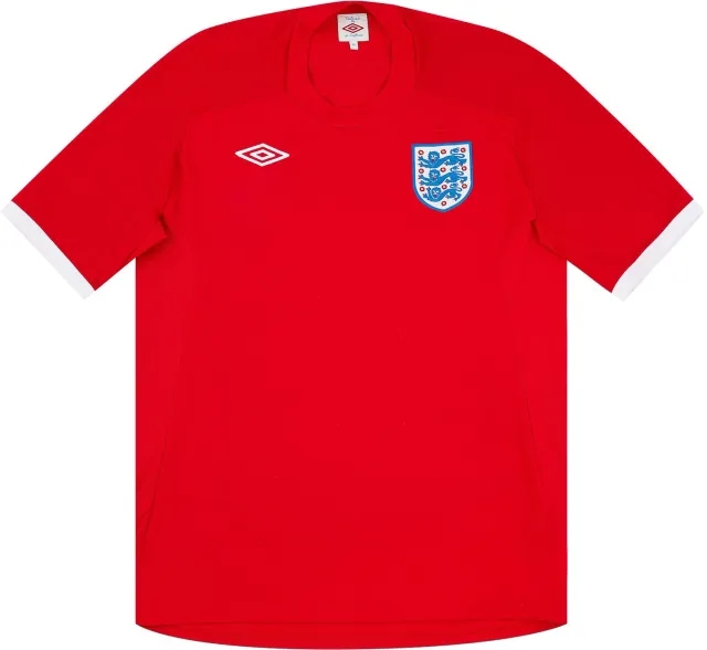 Umbro 2010-11 England Away Shirt - 8/10 - (3XL)