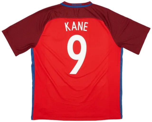 Nike 2016-17 England Away Shirt Kane #9 - 6/10 - (XL)