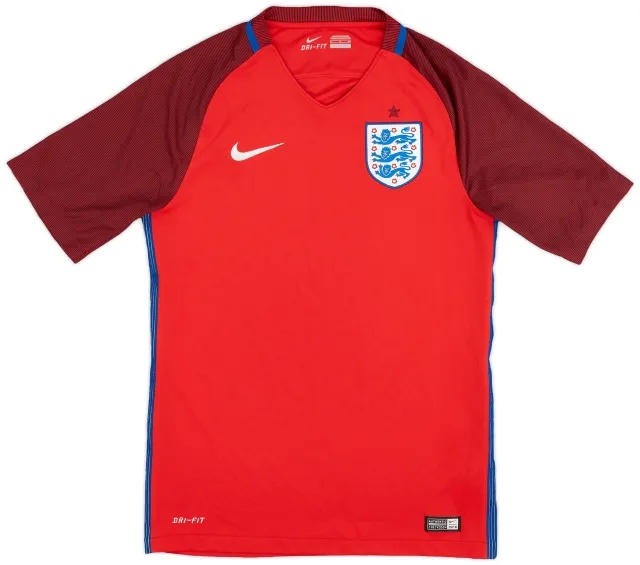 Nike 2016-17 England Away Shirt - 9/10 - (S)