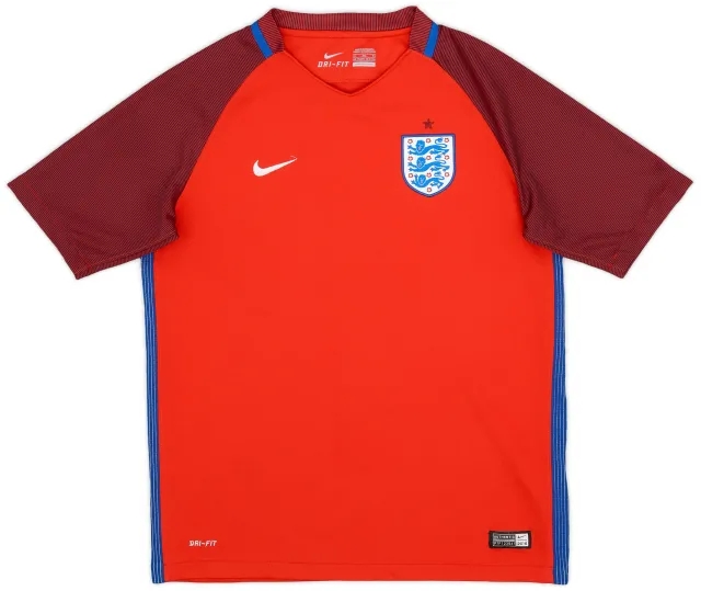 Nike 2016-17 England Away Shirt - 7/10 - (XL.Boys)