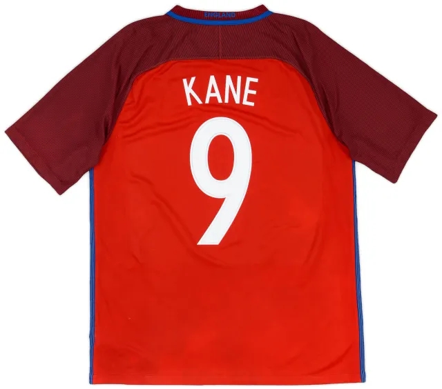 Nike 2016-17 England Away Shirt Kane #9 - 7/10 - (L)
