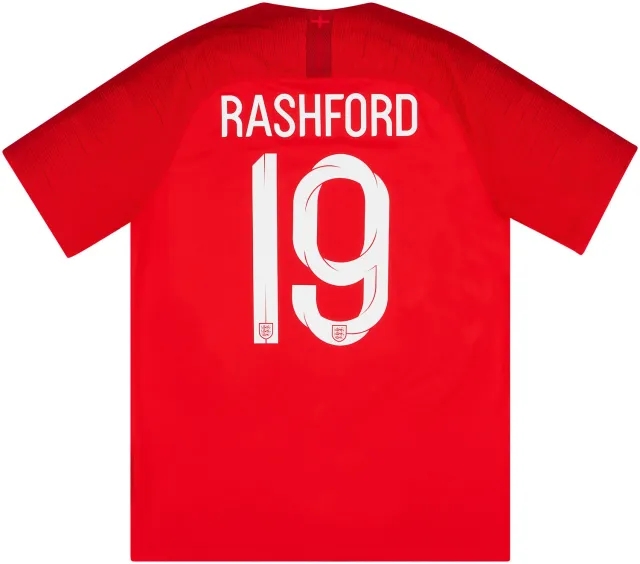 Nike 2018-19 England Away Shirt Rashford #19 - 8/10 - (XL)