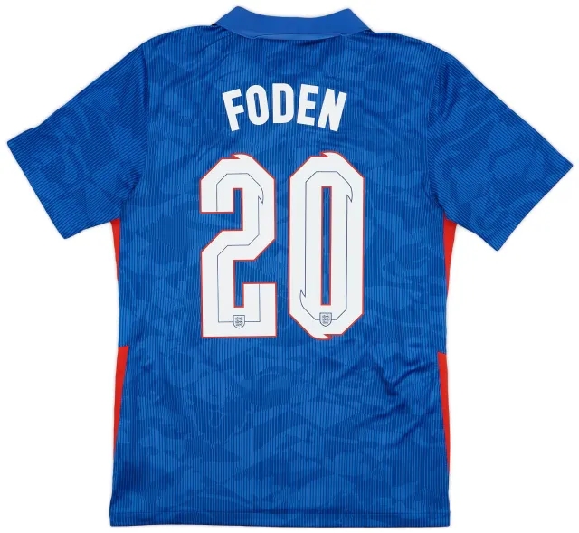 Nike 2020-21 England Away Shirt Foden #20 - 10/10 - (S)