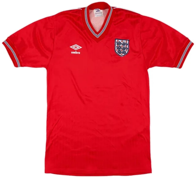 Umbro 1984-87 England Away Shirt - 9/10 - (M)