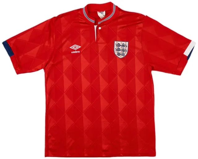 Umbro 1988-89 England Away Shirt - 8/10 - (M)