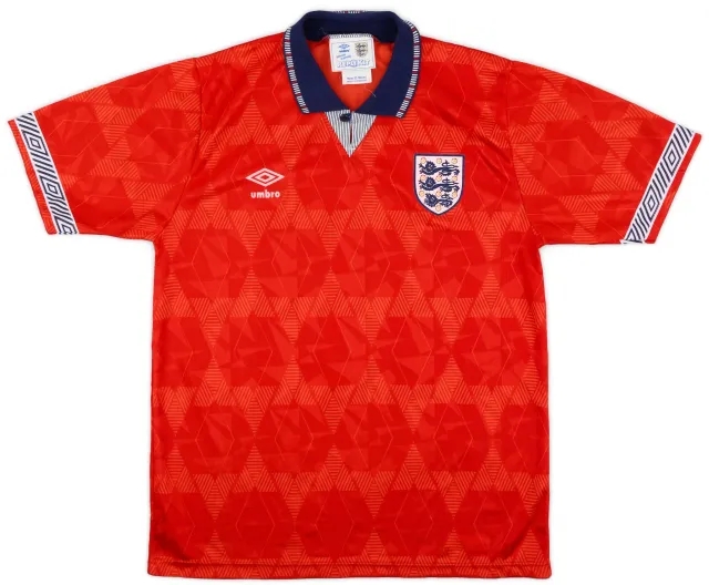 Umbro 1990-93 England Away Shirt - 6/10 - (M)
