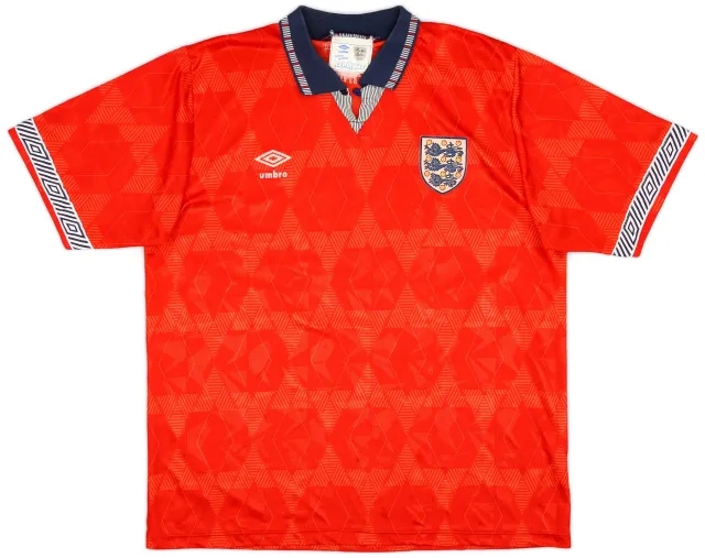 Umbro 1990-93 England Away Shirt - 8/10 - (L)