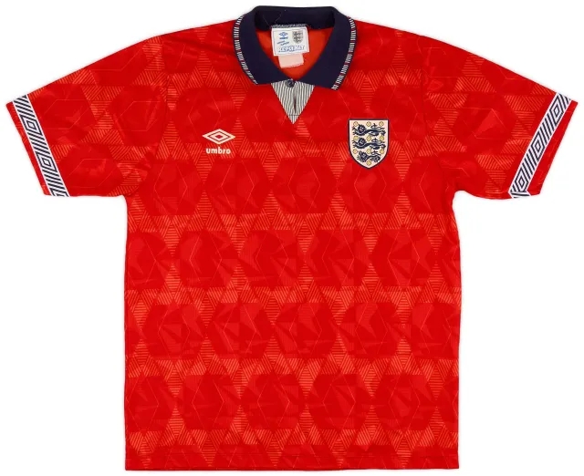 Umbro 1990-93 England Away Shirt - 8/10 - (L)