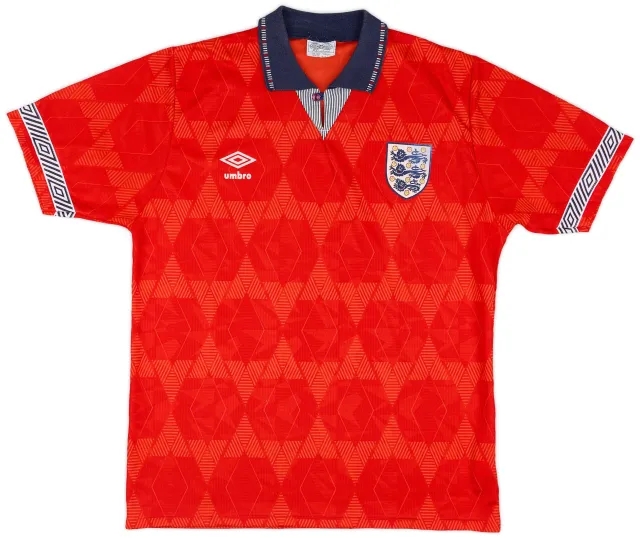 Umbro 1990-93 England Away Shirt - 9/10 - (M)
