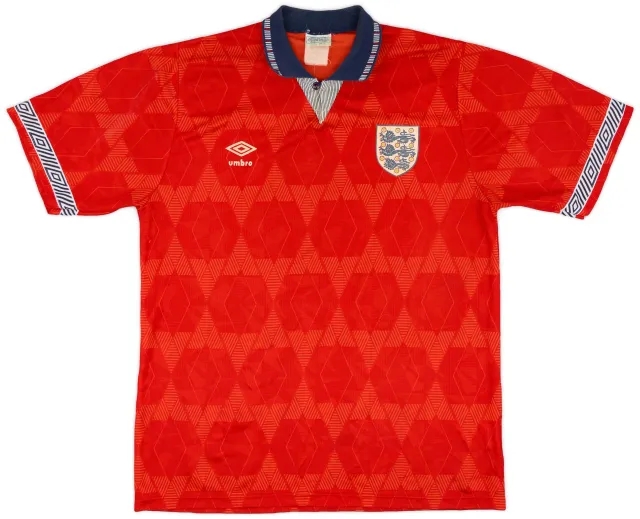 Umbro 1990-93 England Away Shirt - 6/10 - (L)