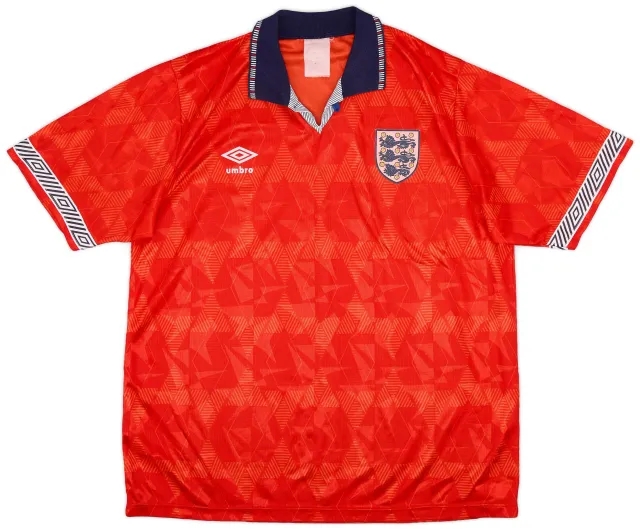 Umbro 1990-93 England Away Shirt - 8/10 - (L)