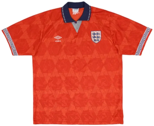 Umbro 1990-93 England Away Shirt - 8/10 - (L)