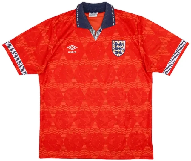 Umbro 1990-93 England Away Shirt - 9/10 - (L)